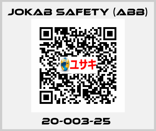 20-003-25  Jokab Safety (ABB)