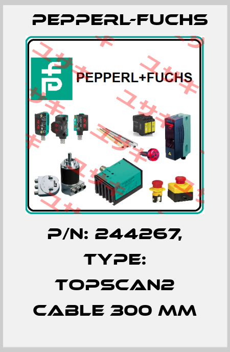 p/n: 244267, Type: TopScan2 Cable 300 mm Pepperl-Fuchs