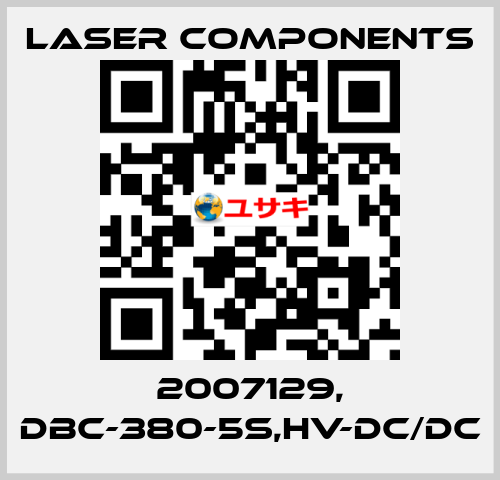 2007129, DBC-380-5S,HV-DC/DC Laser Components