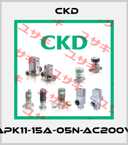 APK11-15A-05N-AC200V Ckd