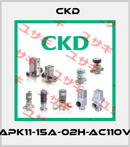 APK11-15A-02H-AC110V Ckd