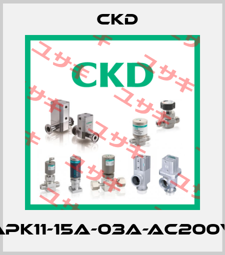 APK11-15A-03A-AC200V Ckd