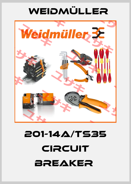 201-14A/TS35 CIRCUIT BREAKER  Weidmüller