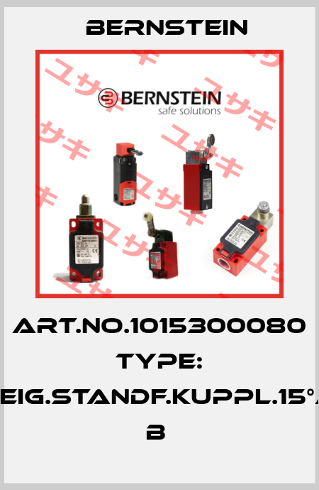 Art.No.1015300080 Type: NEIG.STANDF.KUPPL.15°A       B  Bernstein