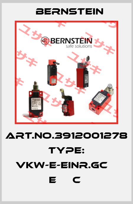 Art.No.3912001278 Type: VKW-E-EINR.GC          E     C  Bernstein
