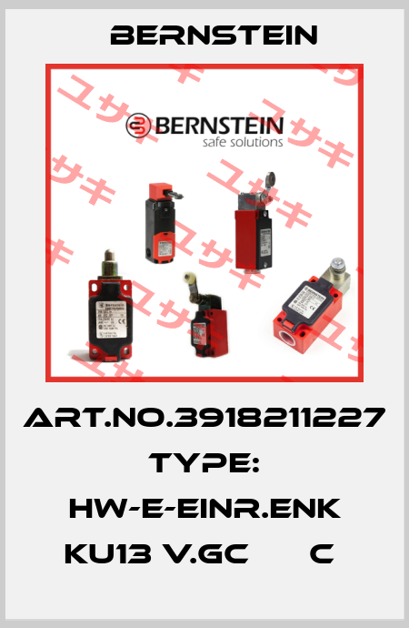 Art.No.3918211227 Type: HW-E-EINR.ENK KU13 V.GC      C  Bernstein