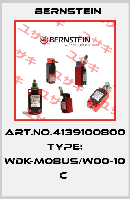Art.No.4139100800 Type: WDK-M08US/W00-10             C  Bernstein