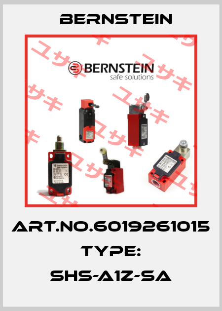 Art.No.6019261015 Type: SHS-A1Z-SA Bernstein