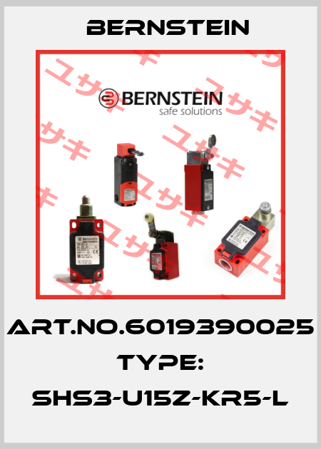 Art.No.6019390025 Type: SHS3-U15Z-KR5-L Bernstein