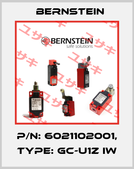 P/N: 6021102001, Type: GC-U1Z IW Bernstein