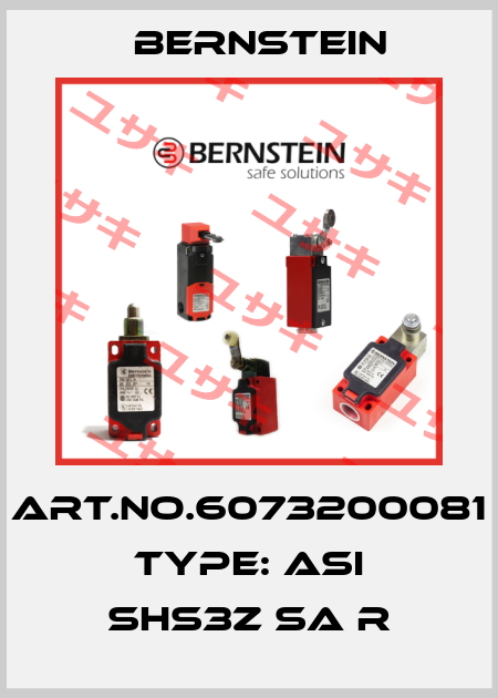 Art.No.6073200081 Type: ASI SHS3Z SA R Bernstein