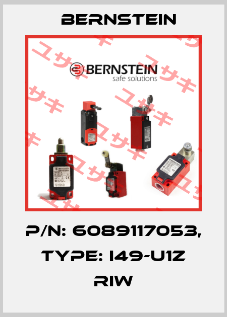 P/N: 6089117053, Type: I49-U1Z RIW Bernstein