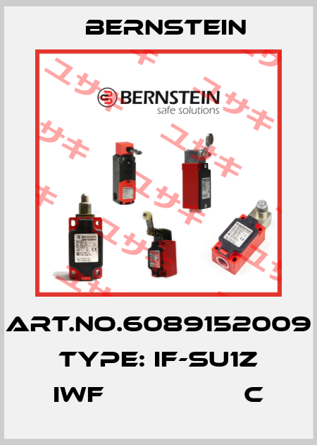 Art.No.6089152009 Type: IF-SU1Z IWF                  C Bernstein