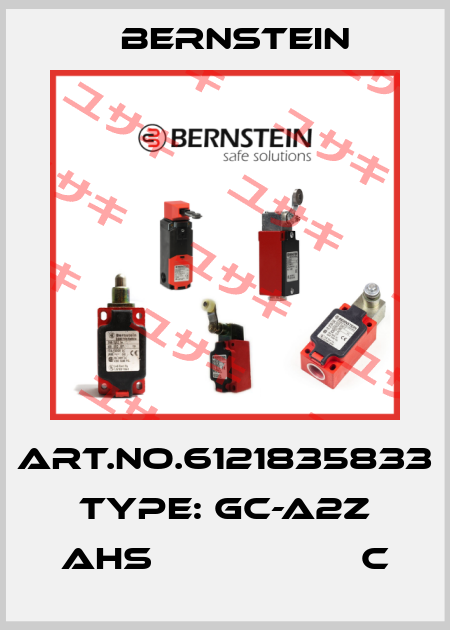 Art.No.6121835833 Type: GC-A2Z AHS                   C Bernstein