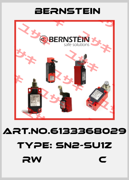 Art.No.6133368029 Type: SN2-SU1Z RW                  C Bernstein