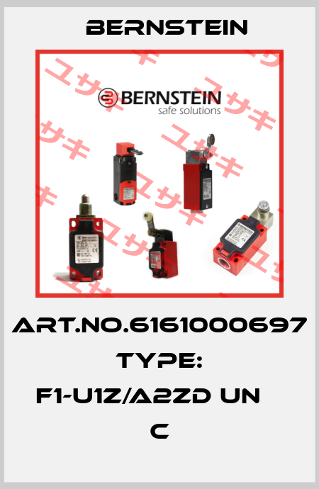 Art.No.6161000697 Type: F1-U1Z/A2ZD UN               C Bernstein