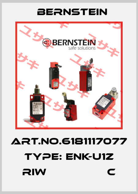 Art.No.6181117077 Type: ENK-U1Z RIW                  C Bernstein
