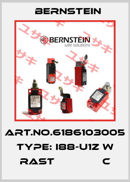 Art.No.6186103005 Type: I88-U1Z W RAST               C Bernstein