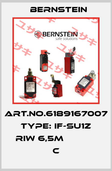 Art.No.6189167007 Type: IF-SU1Z RIW 6,5M             C Bernstein