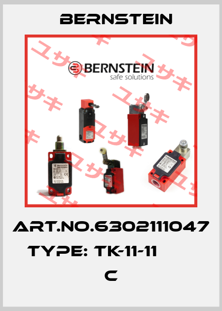Art.No.6302111047 Type: TK-11-11                     C Bernstein
