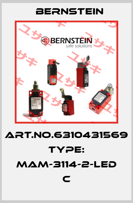 Art.No.6310431569 Type: MAM-3114-2-LED               C Bernstein