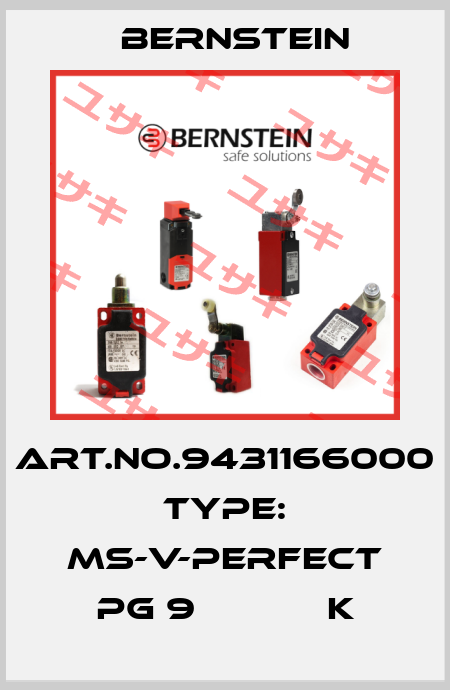 Art.No.9431166000 Type: MS-V-PERFECT PG 9            K Bernstein