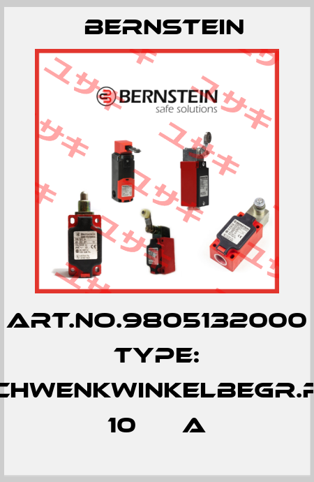 Art.No.9805132000 Type: SCHWENKWINKELBEGR.RD 10      A Bernstein