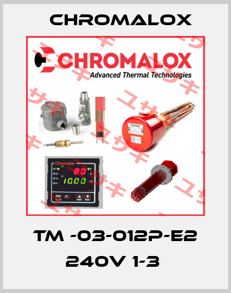 TM -03-012P-E2 240V 1-3  Chromalox