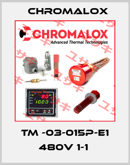 TM -03-015P-E1 480V 1-1  Chromalox