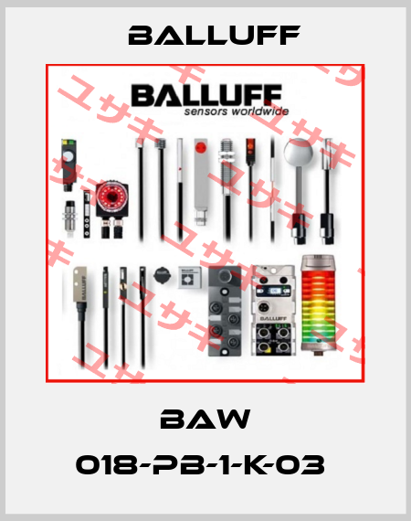 BAW 018-PB-1-K-03  Balluff