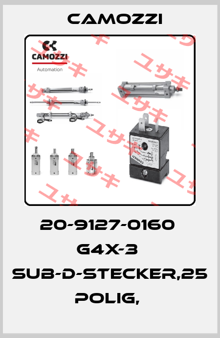 20-9127-0160  G4X-3  SUB-D-STECKER,25 POLIG,  Camozzi