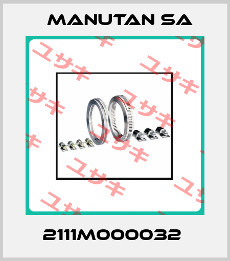 2111M000032  Manutan SA