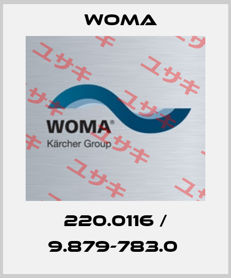 220.0116 / 9.879-783.0  Woma