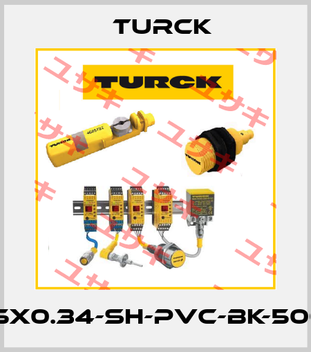 CABLE5X0.34-SH-PVC-BK-500M/TEL Turck