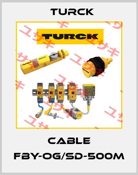 CABLE FBY-OG/SD-500M Turck