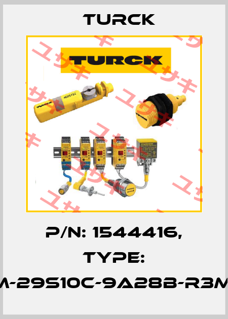 p/n: 1544416, Type: RM-29S10C-9A28B-R3M12 Turck