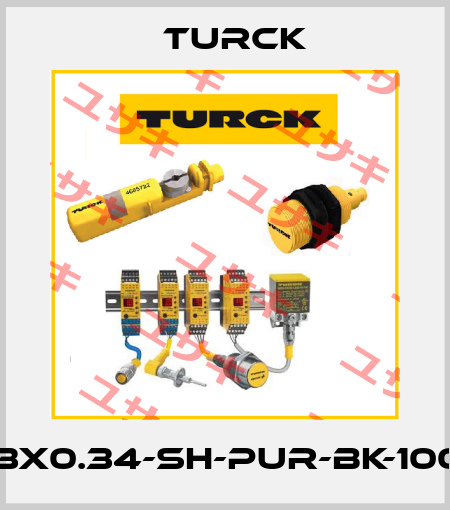 CABLE3X0.34-SH-PUR-BK-100M/TXL Turck