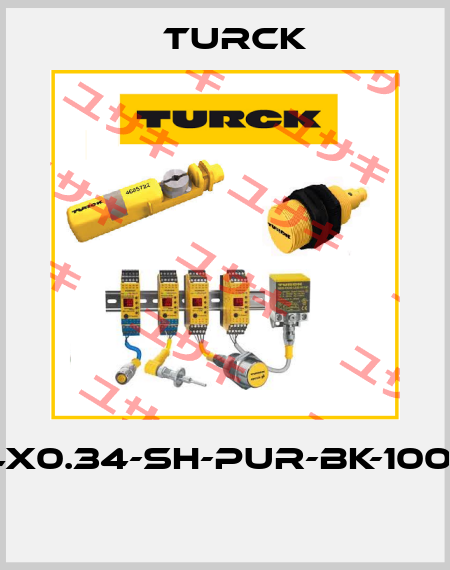 CABLE4X0.34-SH-PUR-BK-100M/S370  Turck