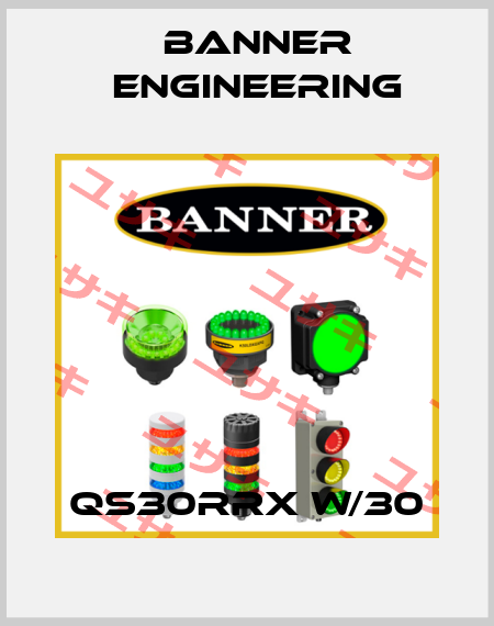 QS30RRX W/30 Banner Engineering