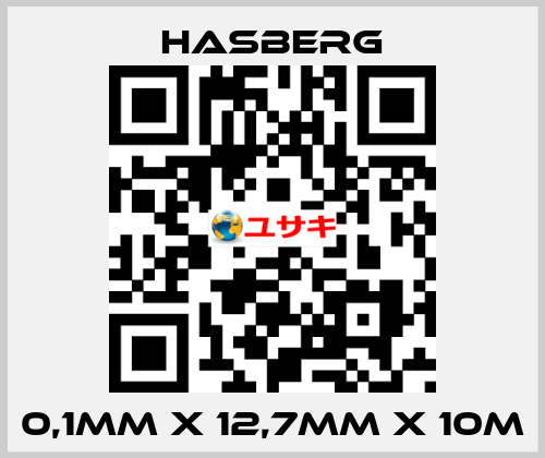 0,1MM X 12,7MM X 10M Hasberg