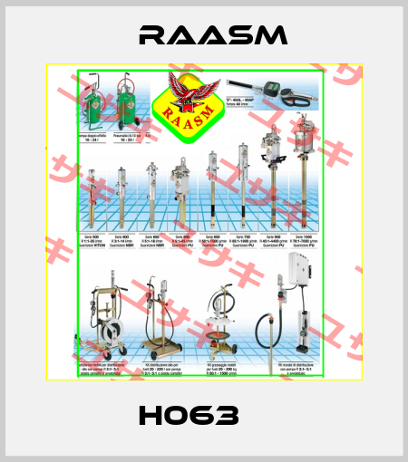 H063    Raasm
