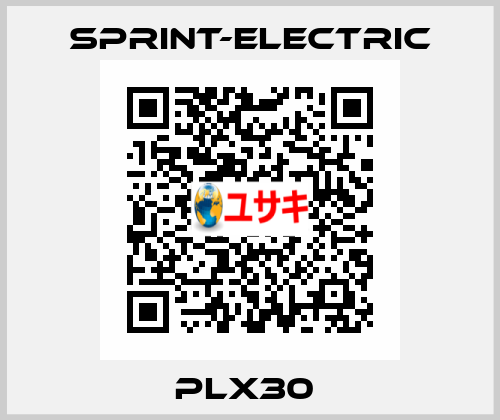 PLX30  Sprint-Electric