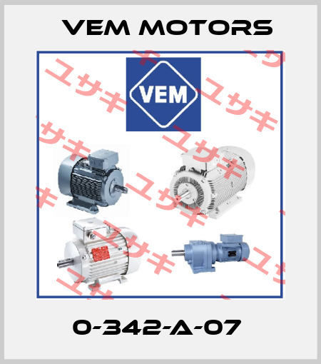 0-342-A-07  Vem Motors