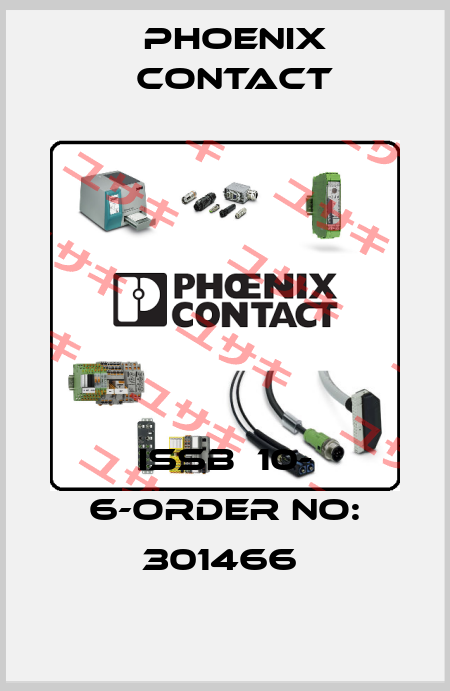 ISSB  10- 6-ORDER NO: 301466  Phoenix Contact