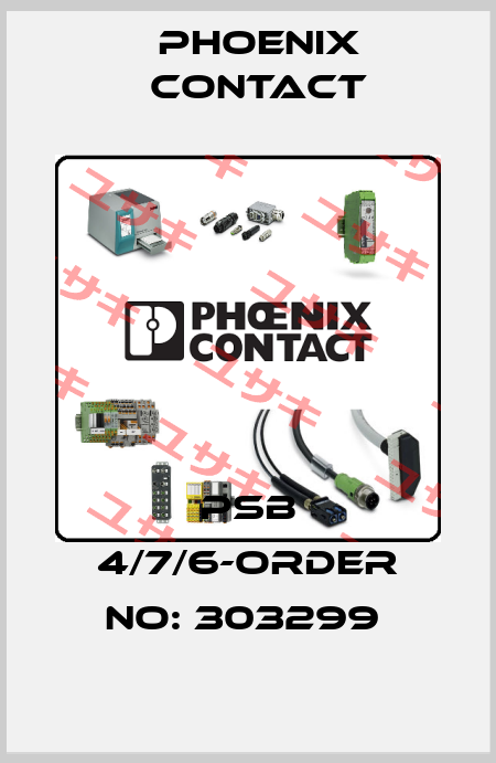 PSB 4/7/6-ORDER NO: 303299  Phoenix Contact