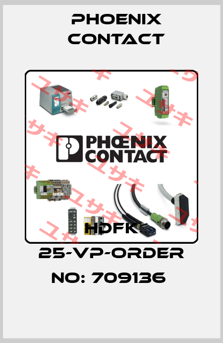 HDFK 25-VP-ORDER NO: 709136  Phoenix Contact