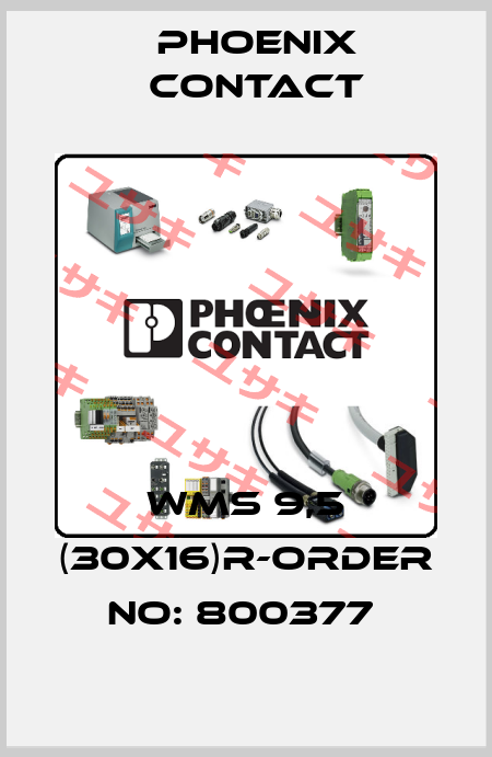 WMS 9,5 (30X16)R-ORDER NO: 800377  Phoenix Contact