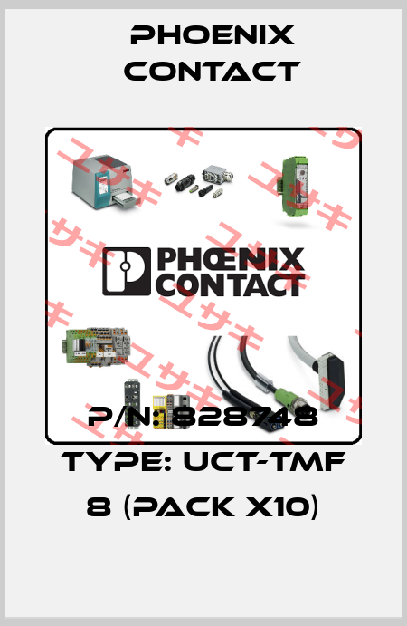 P/N: 828748 Type: UCT-TMF 8 (pack x10) Phoenix Contact