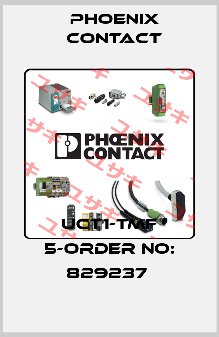 UCT1-TMF 5-ORDER NO: 829237  Phoenix Contact