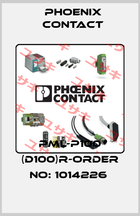 PML-P100 (D100)R-ORDER NO: 1014226  Phoenix Contact
